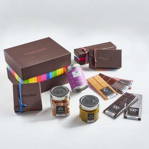 Cofanetto regalo "assortimento gourmet" Enrico Rizzi Milano consegna a domicilio con cosaporto