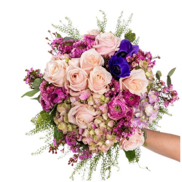 Bouquet Rosa varie sfumature Eredi Bagatin consegna a domicilio con cosaporto