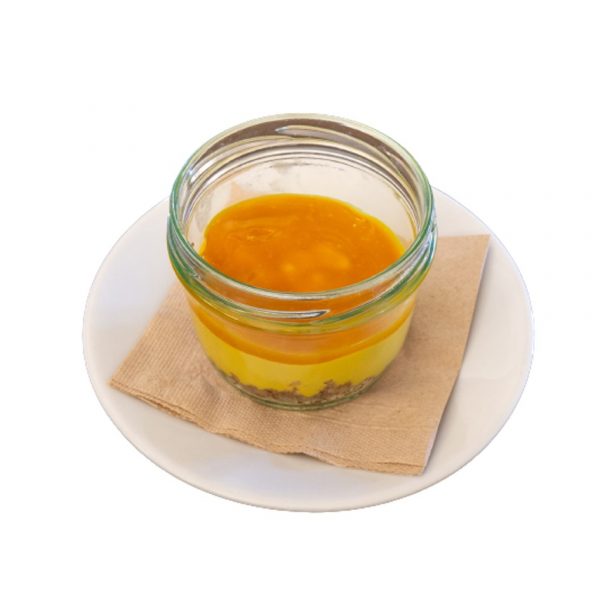 Monoporzione Cheesecake MangoCortese Cafè Novecento consegna a domicilio con cosaporto