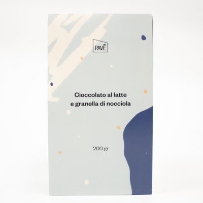 Uovo di Pasqua Cioccolato al latte e granella di nocciole Pavé consegna a domicilio con Cosaporto