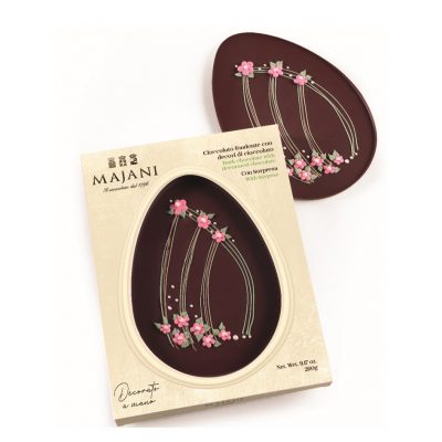 Uovo Elegance Platò Decorato Majani consegna a domicilio con cosaporto