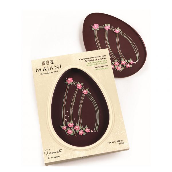 Uovo Elegance Platò Decorato Majani consegna a domicilio con cosaporto