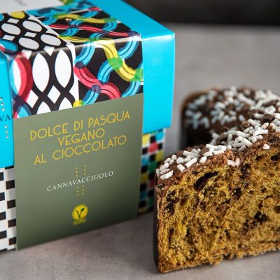 Dolce di Pasqua vegano al cioccolato Cannavacciuolo consegna a domicilio con Cosaporto