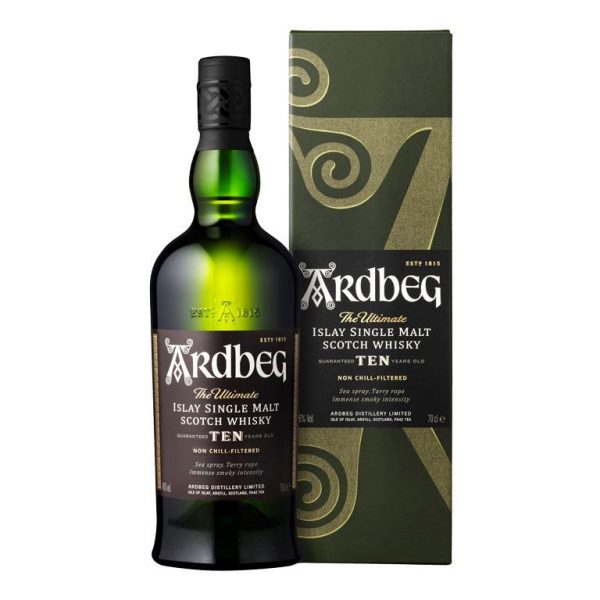 Ardbeg Ten years Old consegna a domicilio con Cosaporto