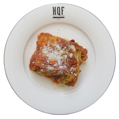 Lasagna alla bolognese HQF Store consegna a domicilio con cosaporto