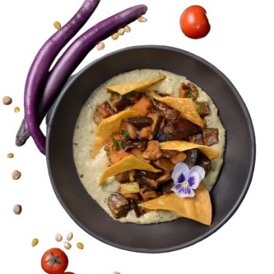 Lebanese Nachos Soulgreen consegna a domicilio con Cosaporto