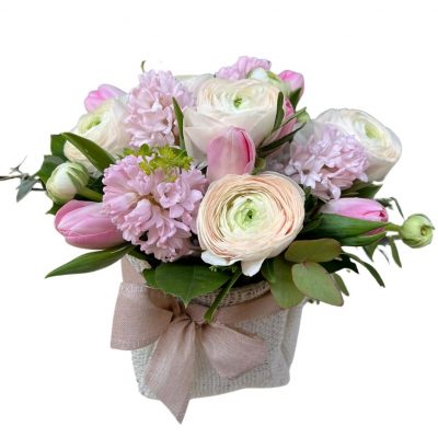 Sacchettino juta Ranuncoli Eredi Bagatin consegna a domicilio con cosaporto