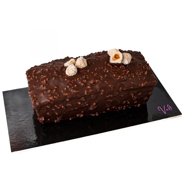 Cake alle Carote con Nocciola e glassa Rocher al Cioccolato Fondente Velt consegna a domicilio con Cosaporto