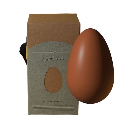 Uovo di Pasqua al Gianduja Cortese Café Novecento consegna a domicilio con Cosaporto