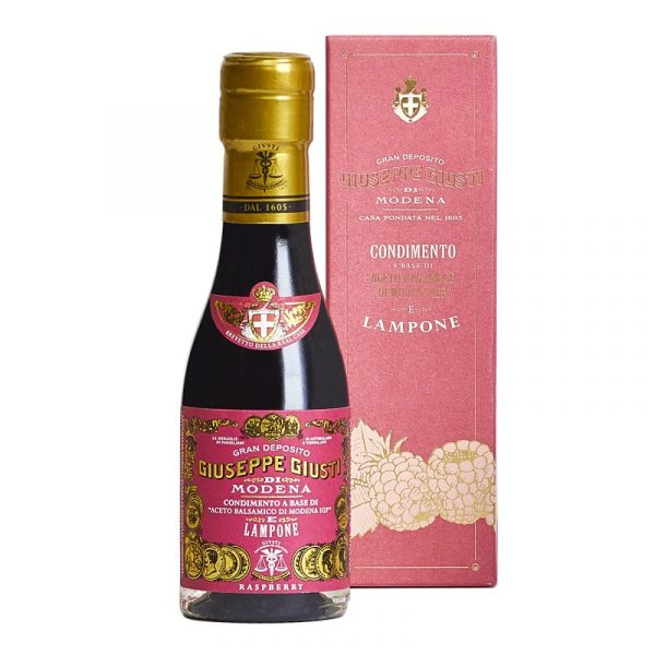 Giusti Condimento a base di Aceto Balsamico di Modena IGP e Lampone consegna a domicilio con Cosaporto