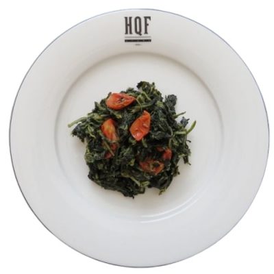 Cicoria e pomodorini leggermente piccanti HQF Store consegna a domicilio con cosaporto