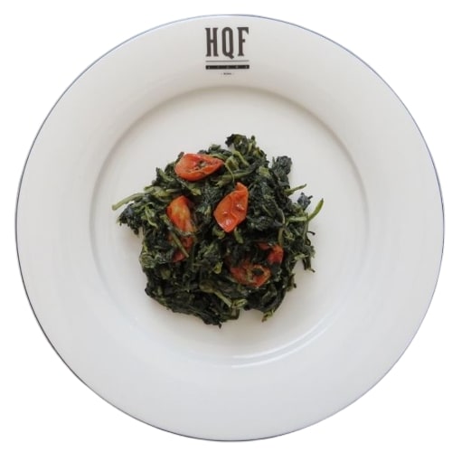 Cicoria e pomodorini leggermente piccanti HQF Store consegna a domicilio con cosaporto