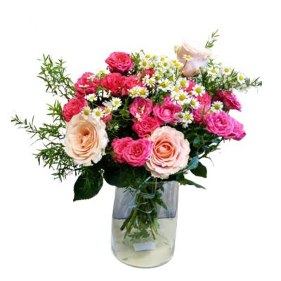 Bouquet creativo fiori di stagione Frida's consegna a domicilio con cosaporto