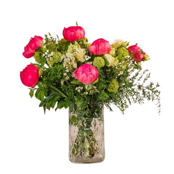 Bouquet Luxury Peonie Frida's Flowers consegna a domicilio con cosaporto