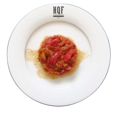 Pollo e peperoni alla romana HQF Store consegna a domicilio con cosaporto