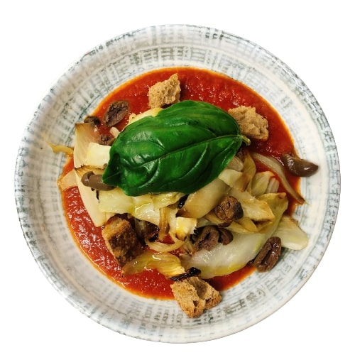 Finocchi alla Puttanesca Contrada Govinda consegna a domicilio con Cosaporto