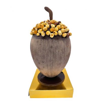 Uovo di Cioccolato Fondente con Nocciole Baunilla consegna a domicilio con cosaporto