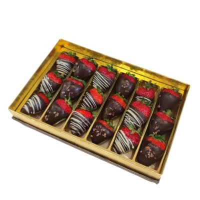 Fragole Glassate Caffè Hungaria consegna a domicilio con Cosaporto