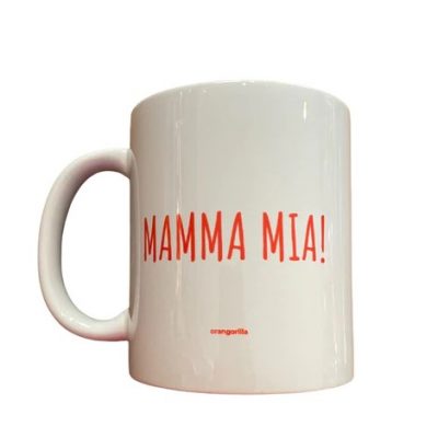 Tazza Mamma Mia Orangorilla consegna a domicilio con cosaporto