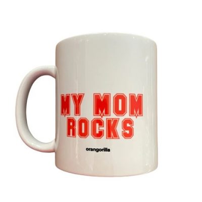 Tazza My Mum Rocks Orangorilla consegna a domicilio con cosaporto