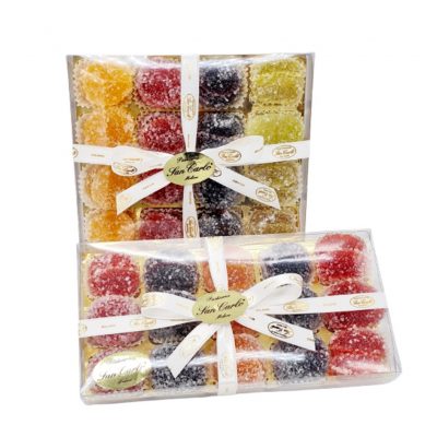 Confezione di gelèe alla frutta San Carlo consegna a domicilio con cosaporto