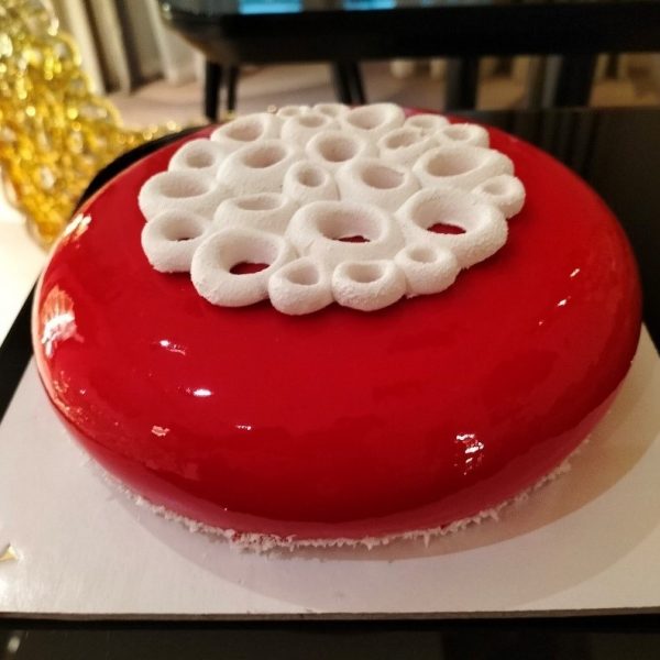 Torta Lampone & Limone Velo Consegna a domicilio con Cosaporto