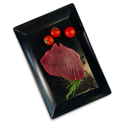 Tonno Pinna Gialla da cuocere Piscarius consegna a domicilio con Cosaporto